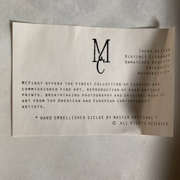 MCFirst 12 X 16 Boston Terrier colorful canvas print - Picture 3 of 4